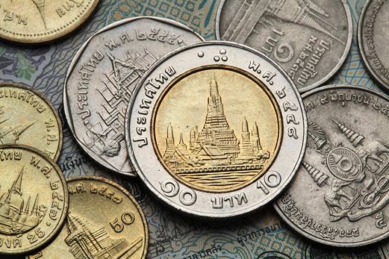 태국 돈 화폐 Baht, 태국 바트 지폐 및 동전 - 여행자들의 천국 태국